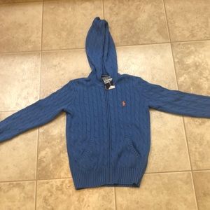 Women’s Polo Sweater NWT.  Size small.